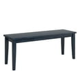 thumbnail image 5 of Lexington Large Dining Set with Bench and 4 Window Back Chairs, Dark Denim, 5 of 7