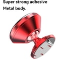 thumbnail image 5 of 2-PackMagnetic Phone Holder for car, [Strong Magnet] Magnetic Phone Mount for Car [4 Plate] iPhone Magnetic car Phone Holder Mount for Cell Phone [360 Red Red, 5 of 5