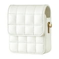 thumbnail image 2 of Allytechgroup Slim Faux Leather Crossbody Bag for Samsung Galaxy Z Flip 7 FE/ 6, Lightweight Shock-Absorbent Non-Slip Mini Purse with Magnetic Closure for Galaxy Z Flip 7 FE/ 6 Women Travel, White, 2 of 7