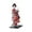 Red White Flower, variant on deevoka Traditional Statue 12in Japanese Kimono Geisha Doll Collectible Statuette Asian Pink