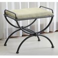 thumbnail image 2 of International Caravan Cambridge Iron Vanity Bench-Sage, 2 of 3