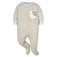 thumbnail image 6 of Gerber Baby Boy or Girl Gender Neutral Sleep 'n Play Footed Pajamas, 4-Pack, 6 of 8