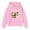 Pink, variant on SonxaHe Toddler Girl Boy Hoodie Christmas Cartoon Print Long Sleeved Hooded Shirt Kids Holiday Cozy Soft Warm Party Hoodies Black,Sized 3-4