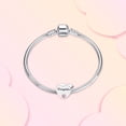 thumbnail image 5 of ROSIANNA 925 Sterling Silver Charm for Bracelets Daughter's Love Heart Charm Women Bracelet Charm, 5 of 6