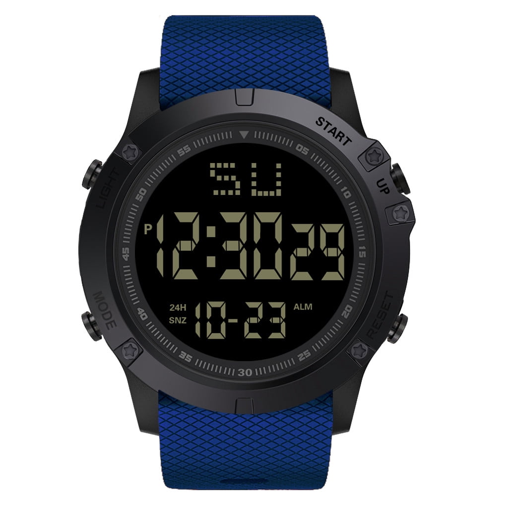 Montre Militaire Homme Coobos Noire à Quartz Numérique - Neuf Avec étiquettes