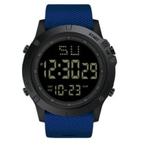 Sport Watches Fashion Men Led Digital Date Military Sport Rubber Quartz Alarm Waterproof Watch