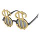 thumbnail image 1 of Gafas Yuyangstore Gafas de sol doradas con dólar estadounidense 2 piezas, 1 of 8