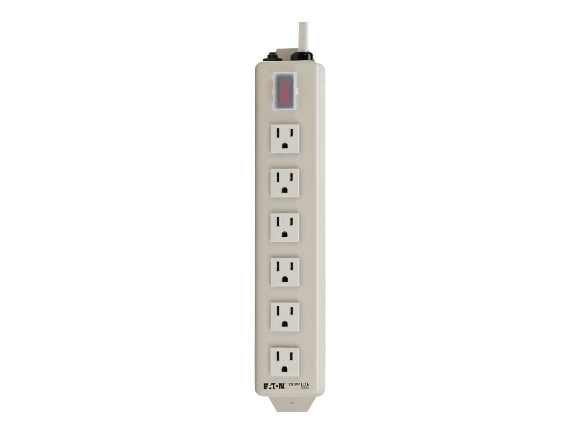 Tripp Lite TLM606NC Power It! 6 Outlets Power Strip with Metal Housing