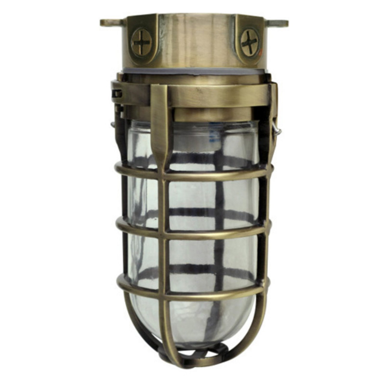 Woods L1706CH Vandal Resistant 150W Incandescent Security Light, Ceiling Mount, Chrome