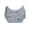 Gray, variant on Large capacity Women's Waterproof Nylon Crossboby Shoulder Bag Casual Messenger Bag Travel bag Handbag Backpack with Zipper Pockets (Purple)