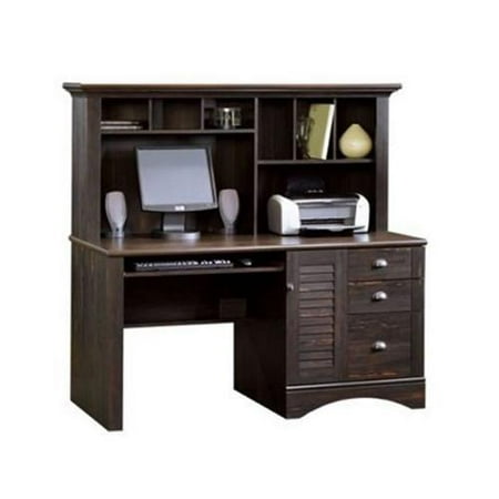 Sauder Harbor View Computer Desk W Hutch In Antiqued Sauder Harbor View Computer Desk With Hutch Antiqued White