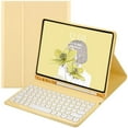 thumbnail image 1 of LNGOOR iPad 10th Generation 2022 10.9” Keyboard Case Cute Round Key Color Keyboard Wireless Detachable BT Keyboard Cover for iPad 10 10.9-inch, 1 of 7