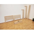 thumbnail image 5 of Cama Infantil Individual Venecia Montessori Con Barandales Sin Pintar Muebles GM, 5 of 5