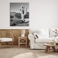 thumbnail image 2 of Stupell Indtries Thick Desert Cact Black White Photography Canyon Landscape,36 x 48,Design by Bill Carson Photography, 2 of 6