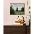 thumbnail image 6 of Drsoum Vintage The Vast Grassland Classic Wall Art Landscape Canvas Wall Prints Modern Farmhouse Kitchen Bathroom Office Decor 8x10in Natural Framed, 6 of 6