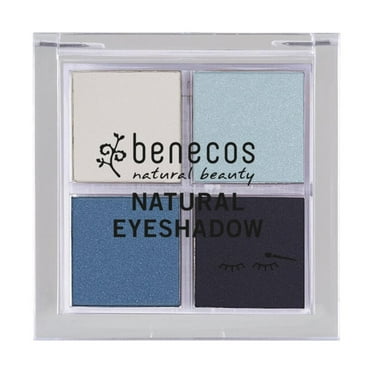 benecos Natural Quattro Eyeshadow True Blue