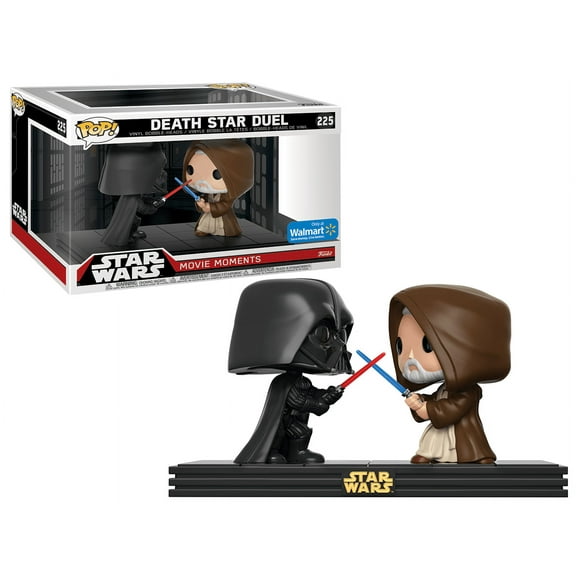 Funko POP! Star Wars: Movie Moments - Darth Vader vs. Obi Wan Kenobi Death Star - Walmart Exclusive