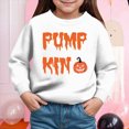 thumbnail image 2 of Godom Girls Casual Long Sleeve Sweatshirt Crew Neck Cute Halloween Print Pullover Relaxed Fit Tops, 2 of 4