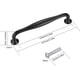 thumbnail image 2 of Furniture Knobs And Handles,12 Pieces 128mm Kitchen Handles, Cupboard Door Handles, Cabinet Pulls Knobs, Aluminum Alloy Handles With Screws, 2 of 5