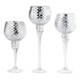 thumbnail image 1 of Hurricane Candle Holder Set, Clear, 1 of 1