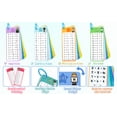 thumbnail image 5 of Large-sized flashcards with illustrations, an educational multiplication learning tool suitable for classroom and home use.,A-4style, 5 of 5