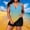 #0007-Purple, variant on Sokhug Womens Plus Size Tankini Set Solid Color Halter Neck Two Piece Swimsuit Adjustable Straps Top with Built in Bra Padded Bathing Suit for Beach