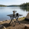 thumbnail image 1 of HaoXun Table Pliante Légère - Table de Camping et de Pique-Nique Portable avec Sac de Rangement pour l'Extérieur, le Bureau et la Maison, 1 of 6