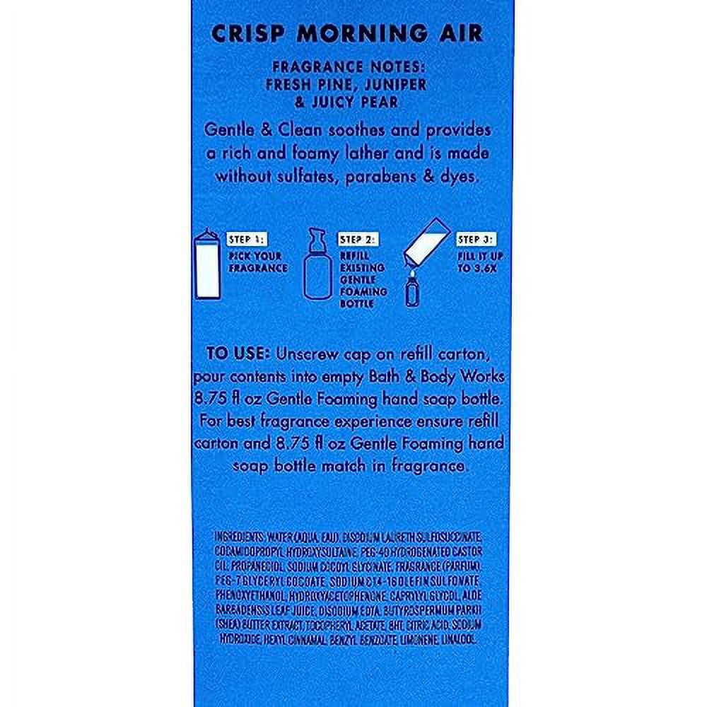 Bath & Body Works Crisp Morning Air Foaming Hand Soap, 32 fl oz