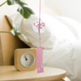 thumbnail image 3 of 1Pc Glass Wind Chime Simple Beautiful Printed Wind Bells Wind Chimes for Office Home Hotel, 3 of 7
