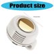 thumbnail image 3 of Portable Waist Fan Belt Waist Fan Portable Waist Clip Belt Cooling Fan Rechargeable Mobile Fan For Camping Fishing White, 3 of 4