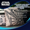 thumbnail image 7 of Star Wars Burlap Large Millennium Falcon 25" square pillow, 7 of 7