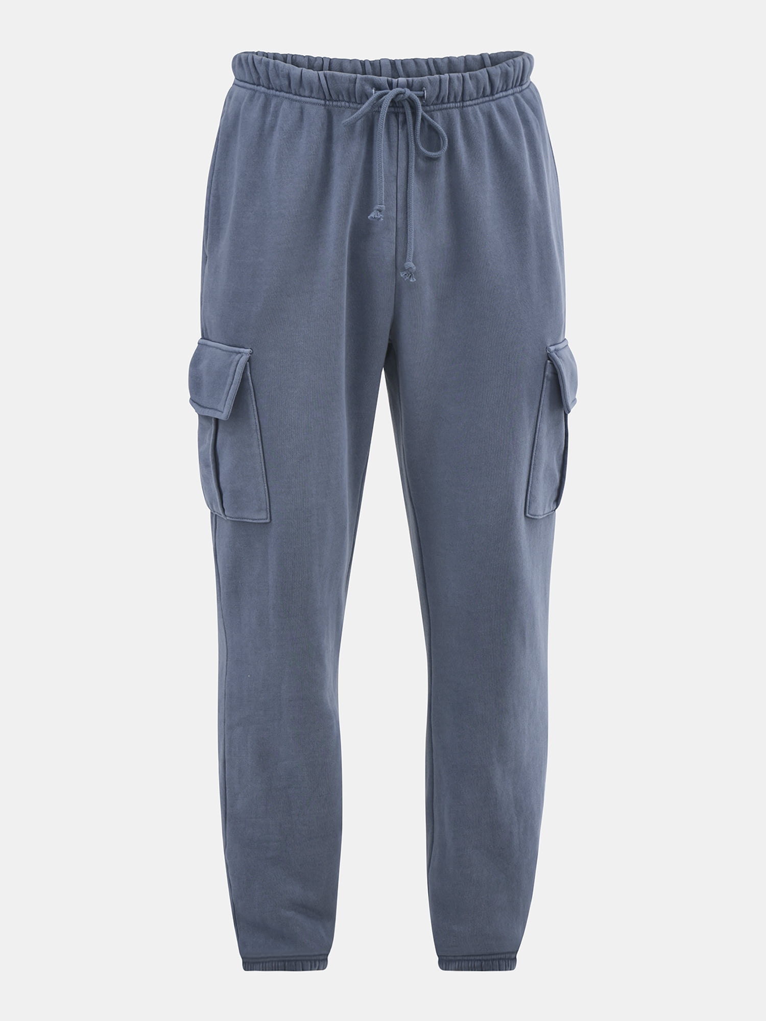 No Boundaries Men's & Big Men's Cargo Jogger Fleece Sweatpants, Sizes XS-5XL
