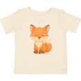 thumbnail image 3 of Inktastic Cute Fox Illustration Boys or Girls Baby T-Shirt, 3 of 5