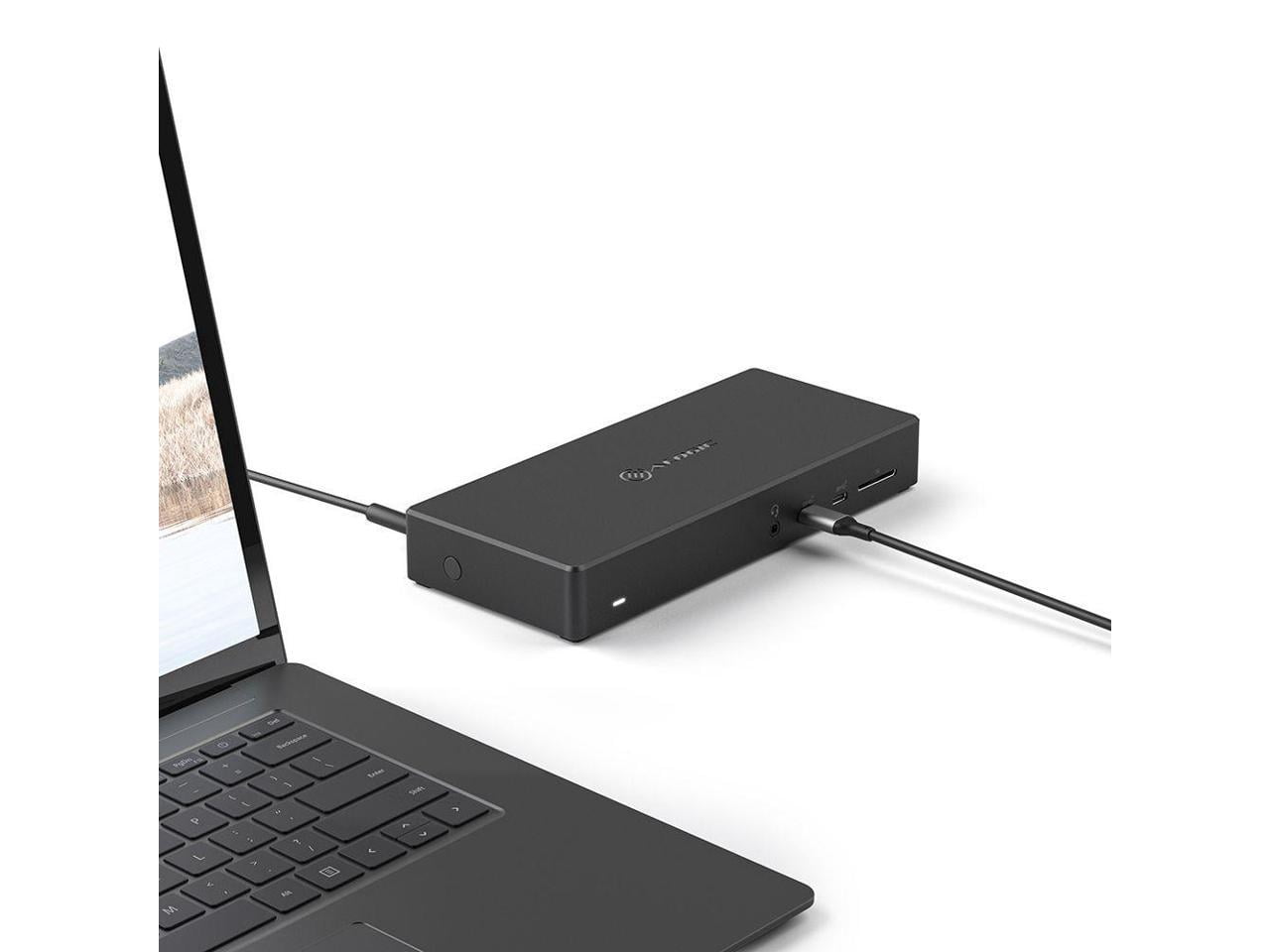 ALOGIC USB-C Triple Display DP Alt. Mode Docking Station - ALOGIC USB-C Triple Display DP Alt. Mode Docking Station - MA3 with 100W Power Delivery (Laptop Charging) - 2 x DP and 1 x HDMI with up to...