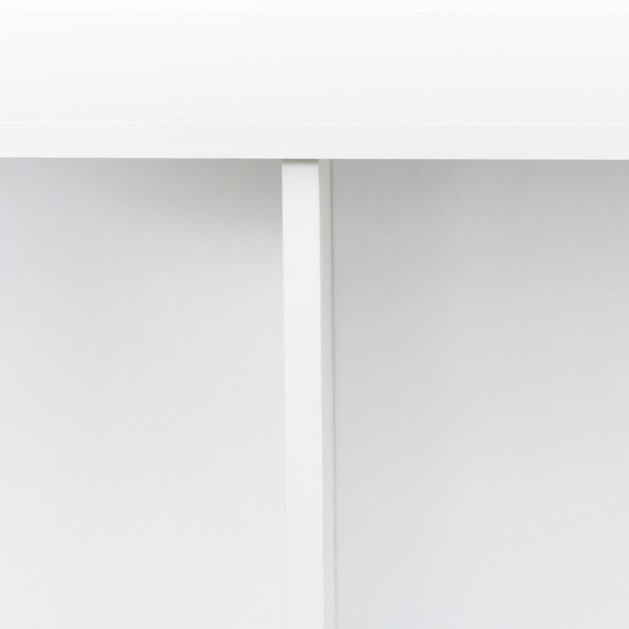 PORKISS 3 Tier Bookshelf, Wooden Bookcase with 10 Cube Storage Organizer, Freestanding Open Bookshelf for Bedroom, Living Room, Office, White