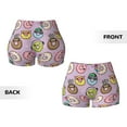 thumbnail image 5 of Picia Cute Donuts Printed Workout Shorts for Women Seamless Scrunch Butt Lifting High Waisted Yoga Gym Booty Running Moisture-wicking Short Pants-XX-Large, 5 of 9