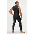 thumbnail image 7 of DEVOPS 3 Pack Men's Athletic Compression Shirts Sleeveless (Small, Black/Camo Grey/White), 7 of 7