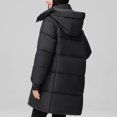 thumbnail image 6 of RYDCOT Winter Coats for Women 2024 Clearance Women's Winter Down Jacket Puffy Puffer Jacket Thickened Warm Coat with Hood Winter Outerwear Sale or Clearance, 6 of 7