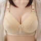 thumbnail image 5 of Sujetador push up sexy de belleza para la espalda, cómodo, inalámbrico, no magnético, ropa interior a cuadros, para mujer, talla grande, delgado, 5 of 6