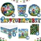 thumbnail image 2 of Nuevos globos de decoración de cumpleaños de Mario Bros, suministros para fiestas, vajilla desechable para fiestas, pancartas, serpentinas, suministros para baby shower, regalos, 2 of 5