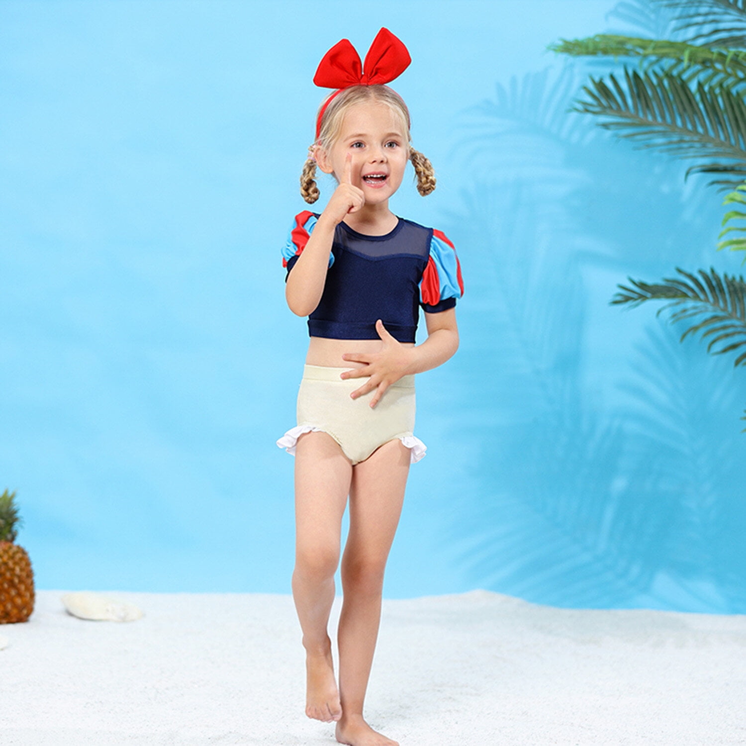 Snow white swimming costume sale