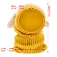 thumbnail image 4 of Toddler Balaclava Hat Scarf 2 in 1 Kids Thick Warm Lined Knit Hood Hat for Christmas Gift Baby Beanies, 4 of 4