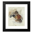 thumbnail image 2 of Jacobus van Looy 20x23 Black Modern Framed Museum Art Print Titled - Two Sewing Women (1865 - 1930), 2 of 5