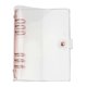 thumbnail image 1 of A5 Binders Decorative File Folders 6- Ring Binder Covers Binder Cover Snap Button Portable Notepad Cover, 1 of 3