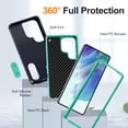 thumbnail image 2 of TECH CIRCLE for Samsung Galaxy S25 Ultra Hybrid Case with KickStand,Heavy Duty Protection Shockproof/Dustproof/Drop Proof Anti-Scratch Slim Protective Durable Case Hard Cover for Women Men,E, 2 of 5