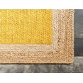 thumbnail image 5 of Agro Richer Yellow dye Natural Beige Border Area Rugs for Living, Carpet for Kitchen outdoor & Indoor (2x5" Feet), 5 of 5