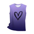 thumbnail image 4 of Débardeurs et Camisoles pour Femmes Seductiva Économies d'Été Liquidation Mode pour Femmes Confortable Décontracté Imprimé Col Rond Haut Camisole, 4 of 4