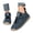 Navy, variant on DSJLMQ Women's Adjustable Elastic Shoes Lightweight Non-S𝗅ip Shoes S𝗅ip On Breathable Sneakers Soft Comfort Flat Shoes Casual Walking L𝗈afers