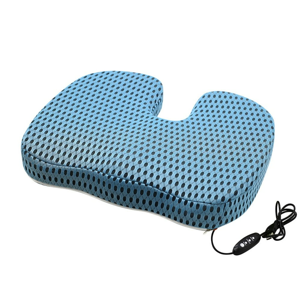 Nomeni Heat Seat Cushion Coccyx Memory Foam Slow Elastic Home Office