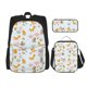 thumbnail image 1 of Balery Squirrel In The Forest Mochila escolar 3 en 1 para niños: mochila resistente con lonchera térmica y estuche para lápices. Mochila escolar para niños y niñas., 1 of 7